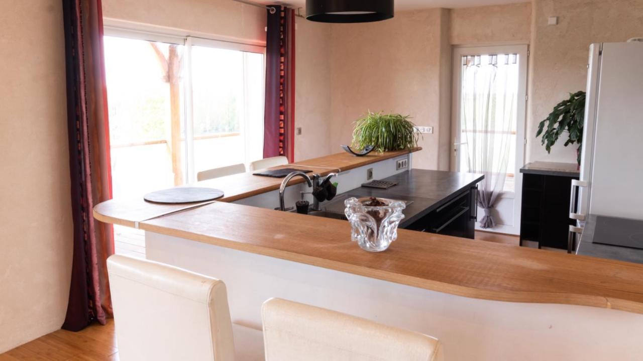 La Decouverte, Jacuzzi, Sauna, Et Terrasse Avec Vue Sur Lac A La Campagne Entre Toulouse Et Auch Catonvielle Exterior foto